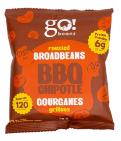 Go! Nutrition Roasted BroadBeanz BBQ Chipotle