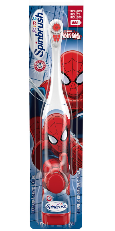 spider man electric toothbrush