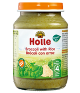 Holle Organic Broccoli en pot avec du riz