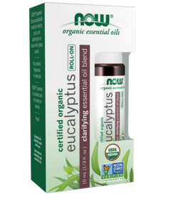 NOW Solutions Organic Eucalyptus Essential Oil Roll-On