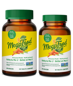 MegaFood Prenatal Multi Baby & Me 2 Bundle