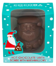 Cocoba Christmas Santa Hot Chocolate Bombe