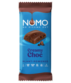 NOMO Plant Powered Chocolate Bar Creamy Choc