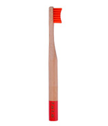 Brosse à dents en bambou pour enfants f.e.t.e. Rouge