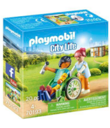 Playmobil City Life Patient in Wheelchair