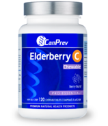 CanPrev supplément de sureau « Elderberry C » à mâcher, éclat de baies