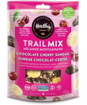 Healthy Crunch Trail Mix Chocolate Cherry Sundae
