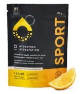 O Hydratation Sport 1, 2, 3 Aller avec électrolytes Limonade