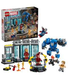 LEGO Marvel Iron Mans Laboratory Hall of Armor Building Toy