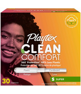 Playtex Clean Comfort Tampons Super