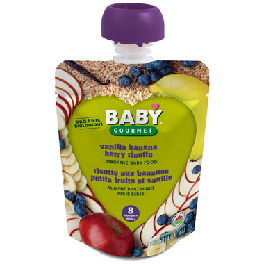 Baby Gourmet Vanilla Banana Berry Risotto Baby Food Baby Gourmet Vanilla Banana Berry Risotto Baby Food