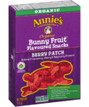 Grignotines aux fruits Annie's Homegrown Organic, lapins aux baies