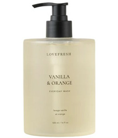 Lovefresh Everyday Wash Vanilla & Orange