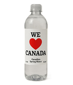 We Love Canada Canadian Spring Water
