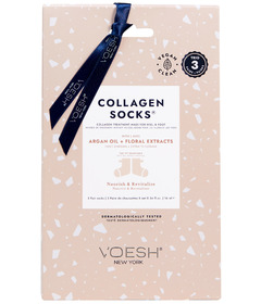 VOESH Collagen Socks Trio Argan Oil & Floral Extract