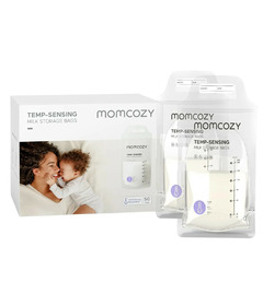 Momcozy 180ml Breastmilk Bag with Colour Changing Temperature Indicator