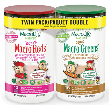 MacroLife Naturals Jr. Twin Pack for Kids MacroLife Naturals Jr. Twin Pack for Kids