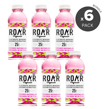 ROAR Organic Cucumber Watermelon Organic Electrolyte Infusion Bundle ROAR Organic Cucumber Watermelon Organic Electrolyte Infusion Bundle