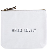 Bella Sleep + Spa Canvas Pouch Hello Lovely