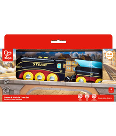 Hape Toys Steam & Whistle Train Set