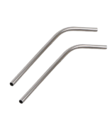 The Last Straw Shortie Bent Stainless Steel Straws