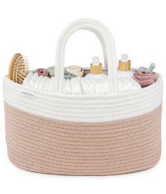 Comfy Cubs Baby Diaper Caddy Organizer Blush