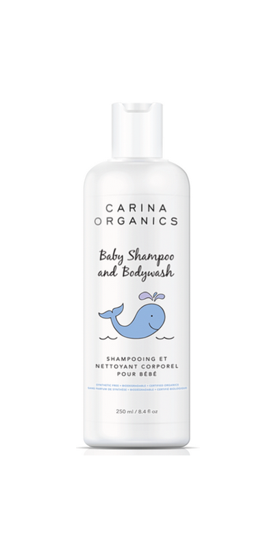 Carina Organics Baby Shampoo & Body Wash 