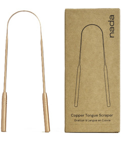 Nada Solid Copper Tongue Scraper