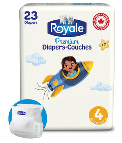 Royale Baby Diapers Jumbo Bag Size 4