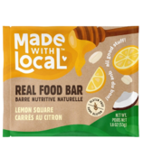 Made with Local Real Food Bar Lemon Square