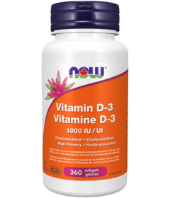 NOW Foods Vitamin D3 1,000IU