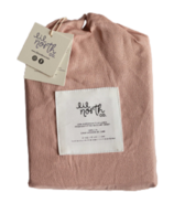 Lil North Co. Dusty Rose Linen Bassinet Sheet