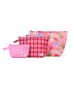 The Somewhere Co. Handy Pouch Trio Flowerburst 