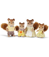 Calico Critters Walnut Squirrel Famille