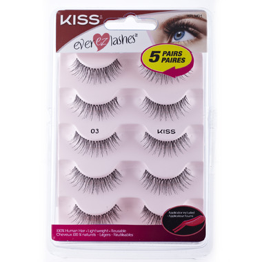 Buy Kiss Ever EZ 03 Fake Eyelashes Multipack at Well.ca | Free Shipping ...