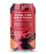 Collective Arts Brewing Good Time Gin & Tonic Cocktail Cranberry & Thyme