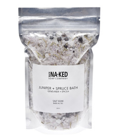 image of Buck Naked Soap Company Juniper and Spruce Bath Salt Soak with sku:178458