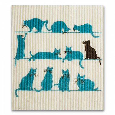 Wet-It Swedish Cloth Lots Of Cats Wet-It Swedish Cloth Lots Of Cats