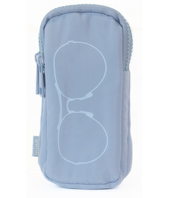 MYTAGALONGS Double Eye Glass Case Sky Blue
