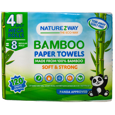 Buy NatureZway Bamboo Paper Towels from Canada at Well.ca - Free Shipping