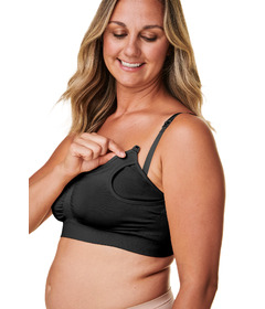 Bravado Designs Basics 2-in-1 Pumping and Nursing Bra Black