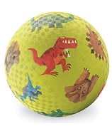 Crocodile Creek Playground Ball Dinosaurs Green