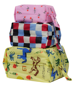 Ensemble de fermetures éclair 3D BAGGU Prairie peinte