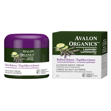 Avalon Organics Lavender Luminosity Ultimate Night Cream Avalon Organics Lavender Luminosity Ultimate Night Cream