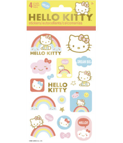 image of Trends Sanrio Hello Kitty 19 Rainbow Standard Sticker Sheets with sku:337300