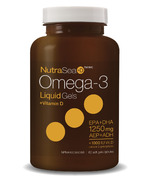 NutraSea+D Gel liquide d'oméga-3 avec vitamine D