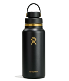 Hydro Flask Wide Mouth with Flex Chug Cap Black Tie