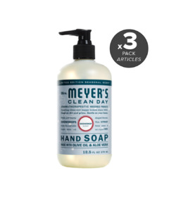 image of Mrs. Meyer's Clean Day Hand Soap Snow Drop Bundle with sku:271307