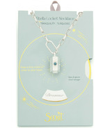 Scout Curated Wears Stella Locket Necklace Tranquility Turquoise Silver