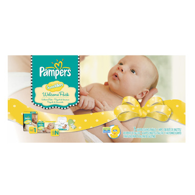 pampers new baby welcome pack